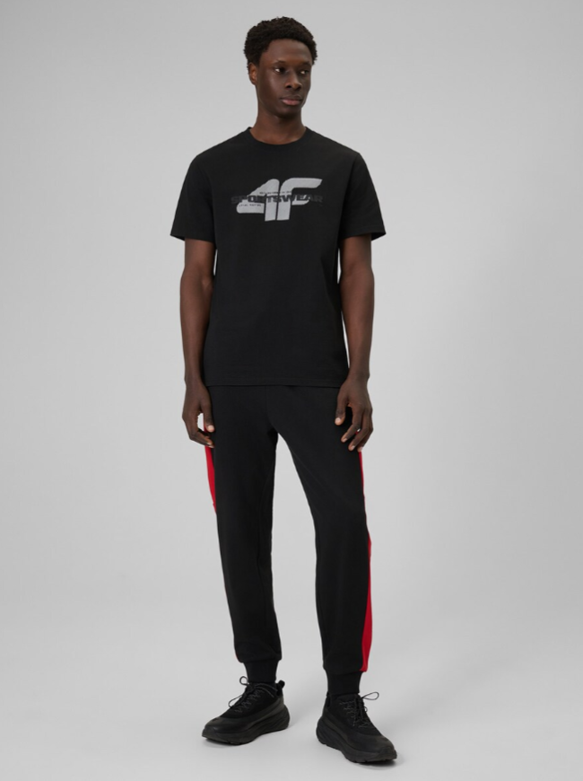 Футболка чоловіча 4F regular fit  SHM2666 - Зображення №3