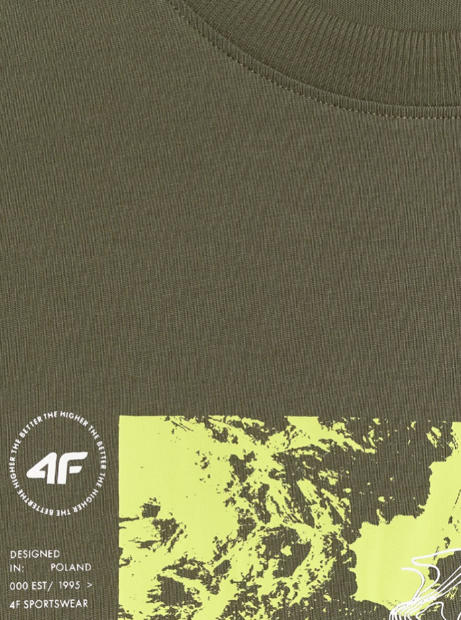 Футболка чоловіча 4F regular fit  SHM2823 - Зображення №6