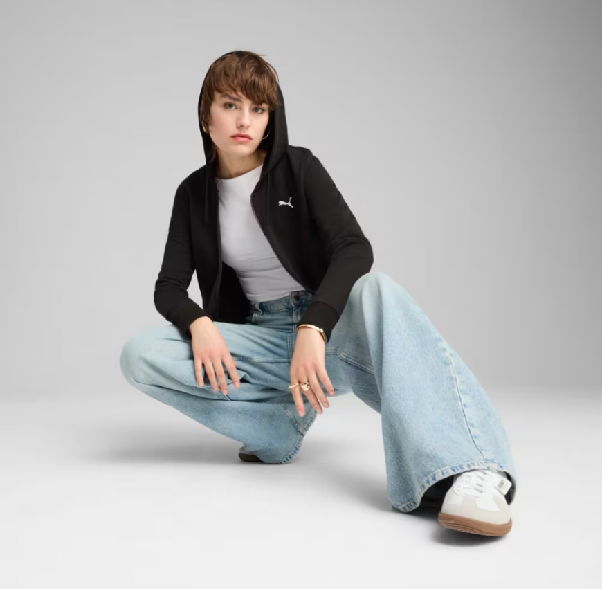 Джемпер жіночий PUMA  Essentials Full-Zip Hoodie Women  68240601 - Зображення №3