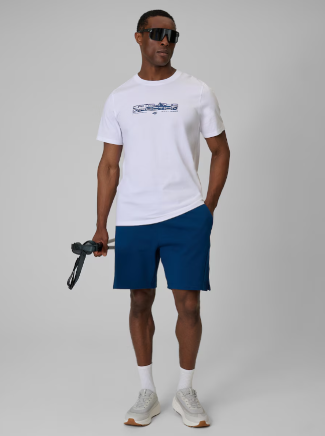 Футболка чоловіча 4F regular fit  SHM2824 - Зображення №5