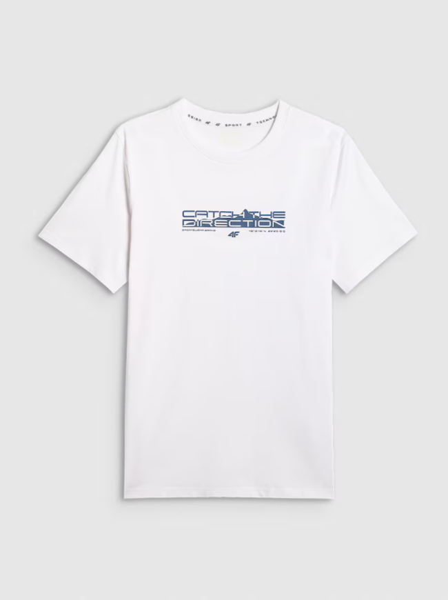 Футболка чоловіча 4F regular fit  SHM2824 - Зображення №3