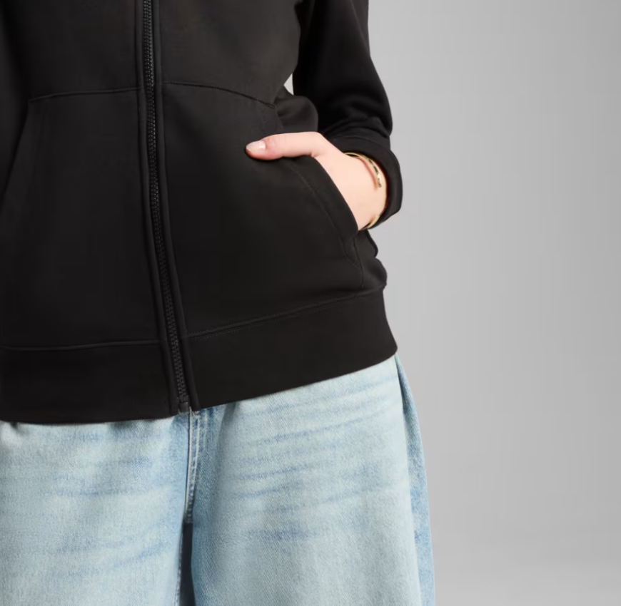 Джемпер жіночий PUMA  Essentials Full-Zip Hoodie Women  68240601 - Зображення №4