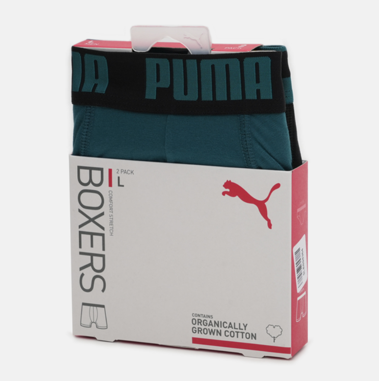 Набір трусів-боксери PUMA Men Everyday Basic Boxer 2P   93832021*AW25 - Зображення №4