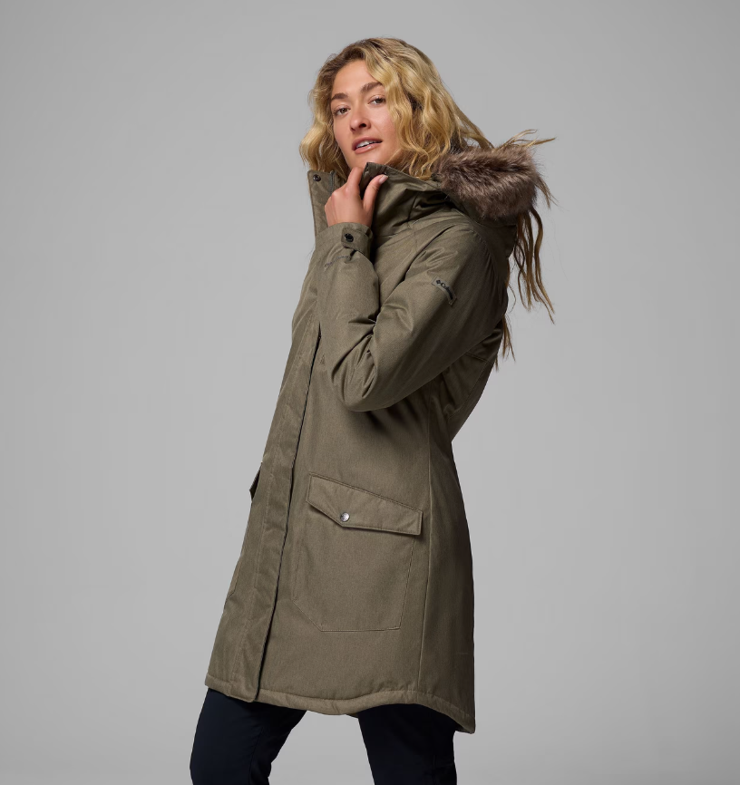 Куртка жіноча Columbia Suttle Mountain Long Insulated Jacket 1799751 - Зображення №9