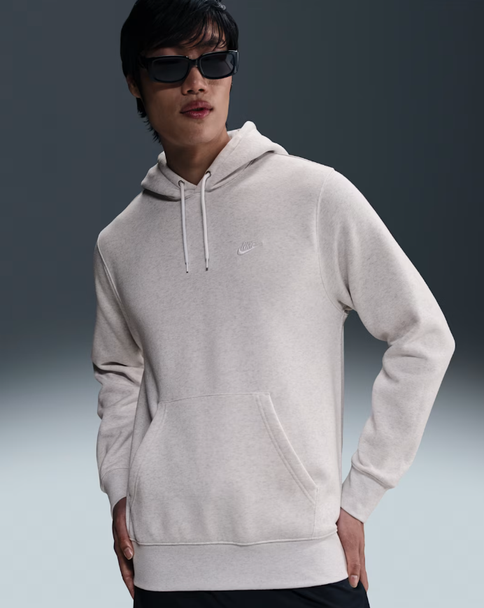 Худі чоловіче NIKE Club FN3859-051 - Зображення №4