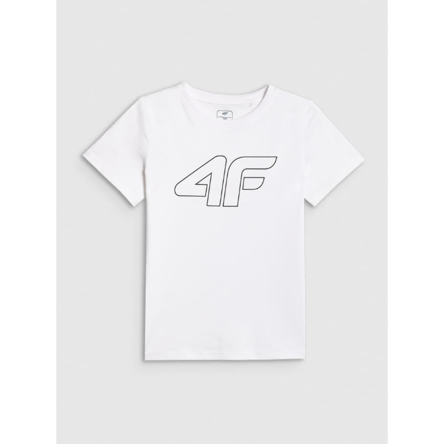 Футболка 4F oversize з принтом для дівчаток SHF2333 - Зображення №7