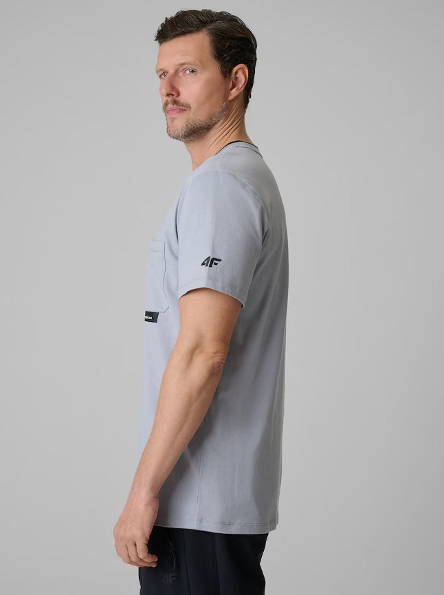 Футболка чоловіча 4F regular fit  SHM2663 - Зображення №6