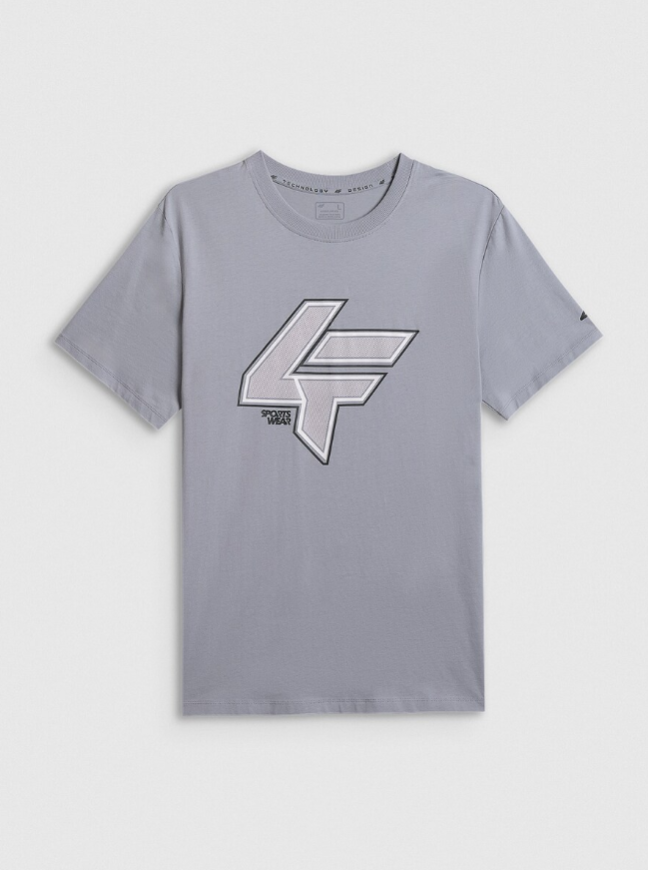 Футболка  чоловіча  4F  regular fit SHM2662 - Зображення №7