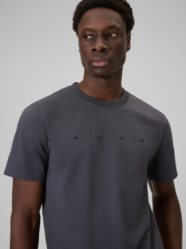 Футболка чоловіча 4F  regular fit  SHM2661 - Зображення №3