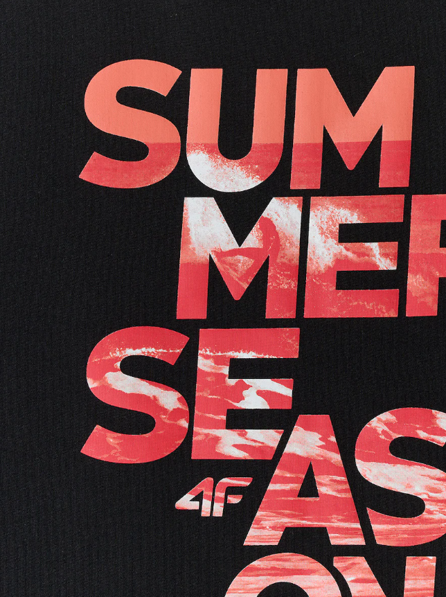 Футболка Чоловіча regular з принтом 4F  SLEM269 - Зображення №4