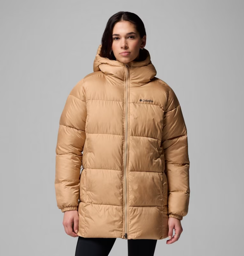 Куртка жіноча Columbia Puffect II Mid Hooded Jacket 2088471 - Зображення №9