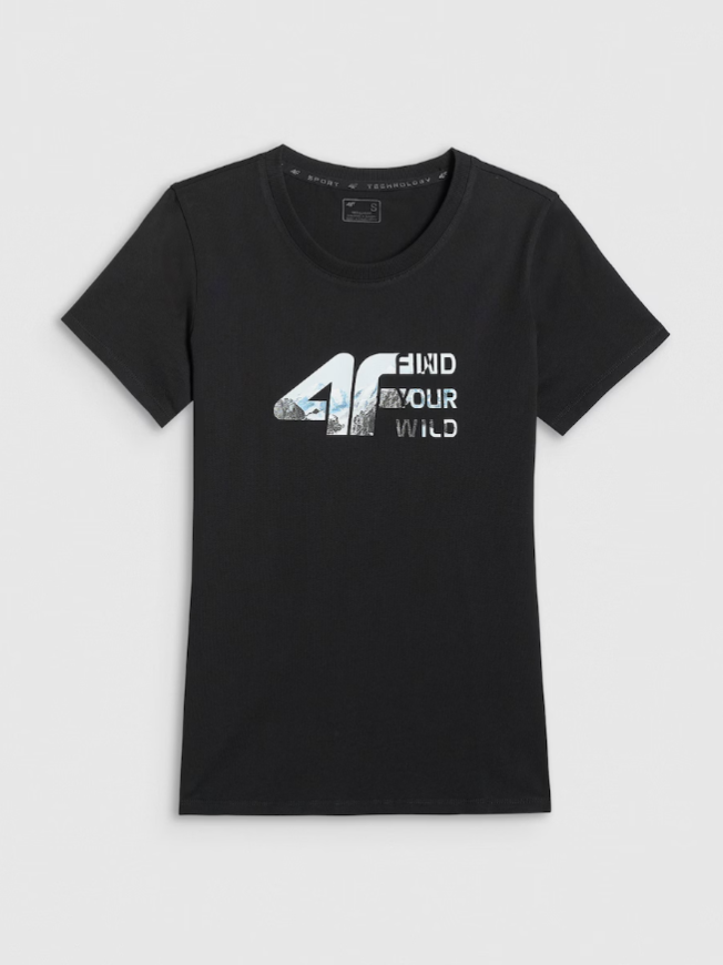 Футболка жіноча 4F regular fit  SHF2775 - Зображення №5