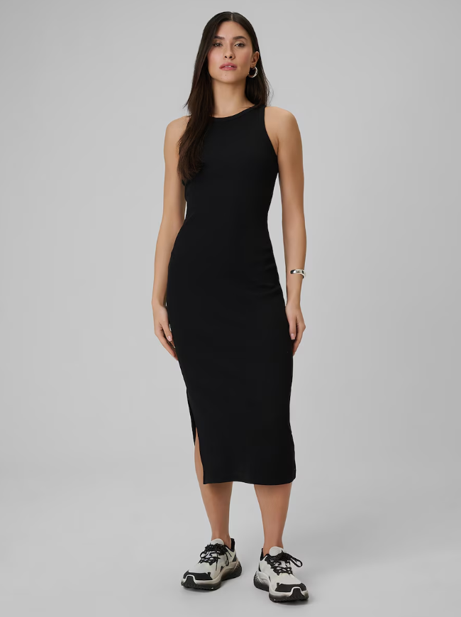 Сукня Жіноча 4F   з ребристого трикотажу DREF184 - Зображення №2