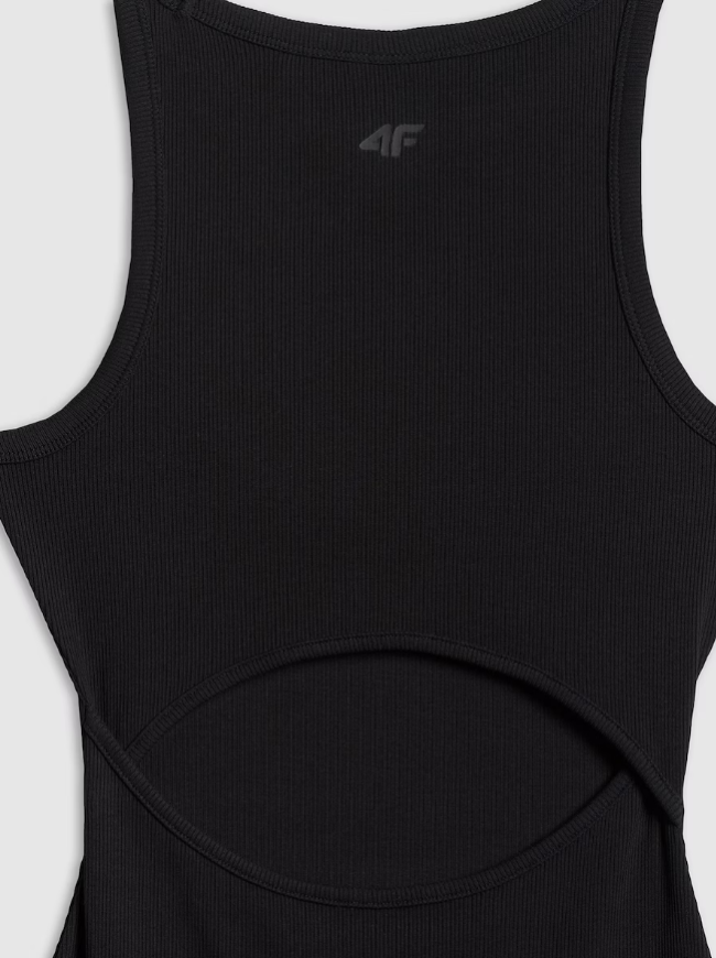 Сукня Жіноча 4F   з ребристого трикотажу DREF184 - Зображення №8