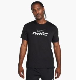 Футболка чоловіча Nike Miler Flash Black IB4127-010