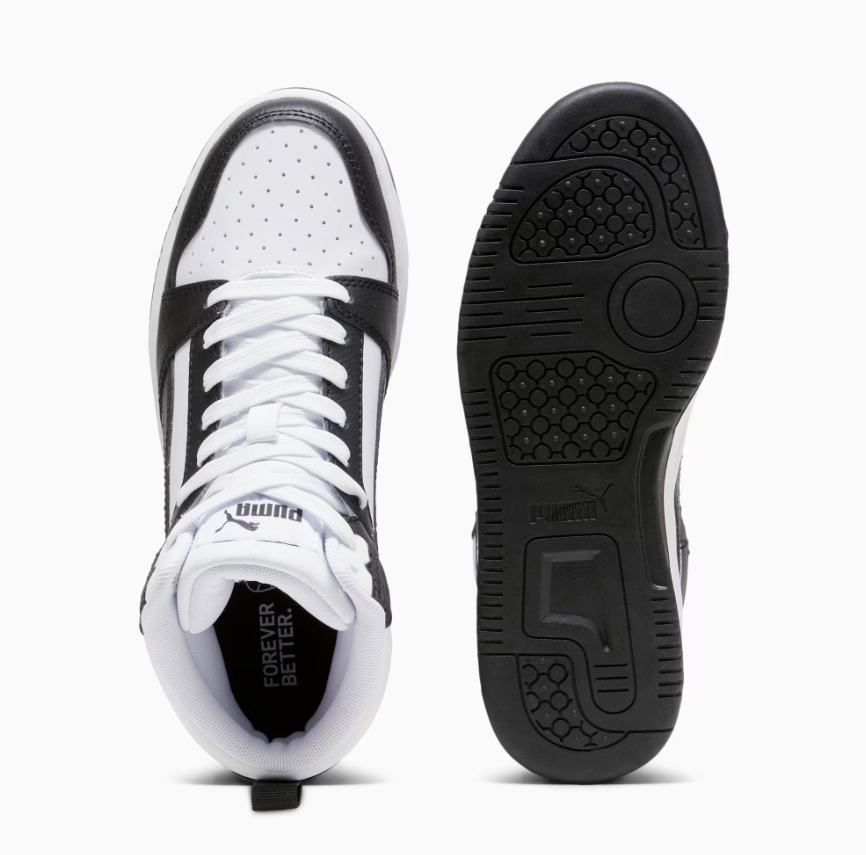 Черевики підліткові  PUMA Rebound V6 Mid 39383101 - Зображення №4