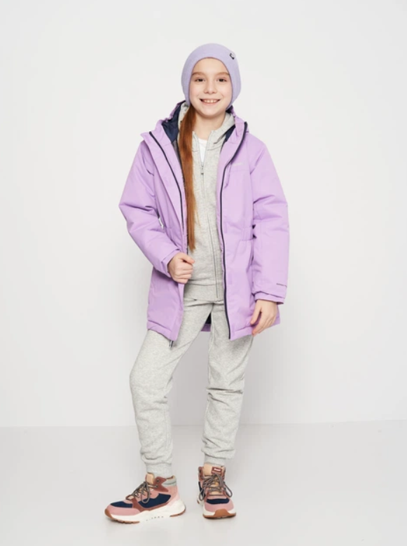 Підліткова зимова куртка-парка  Columbia Hikebound™ Long Insulated Jacket 2050291 - Зображення №3