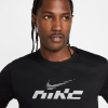 Футболка чоловіча Nike Miler Flash Black IB4127-010 - Зображення №4