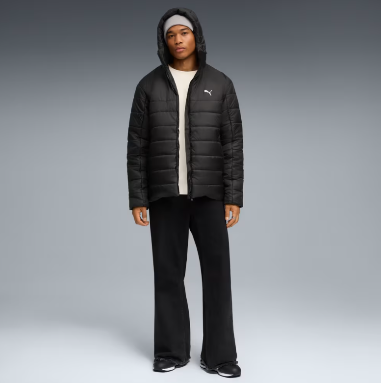 Куртка чоловіча PUMA  Essentials Hooded Padded Parka Men  68521101 - Зображення №3