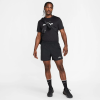 Футболка чоловіча Nike Miler Flash Black IB4127-010 - Зображення №2