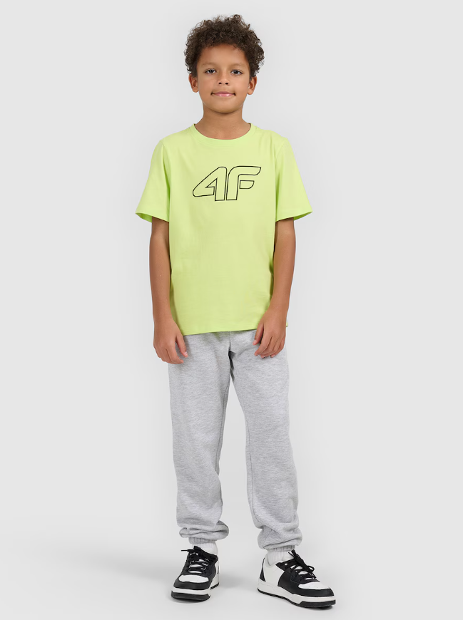 Футболка 4F  regular з принтом для хлопчиків SHM3007 - Зображення №2