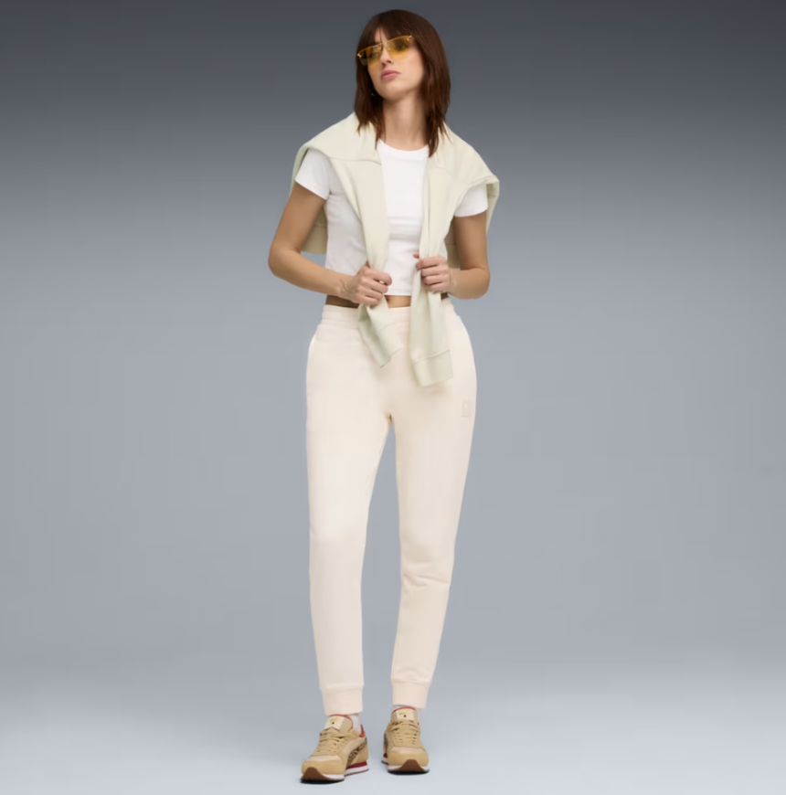 Брюки жіночі PUMA  Essentials Elevated Sweatpants Women 68810199 - Зображення