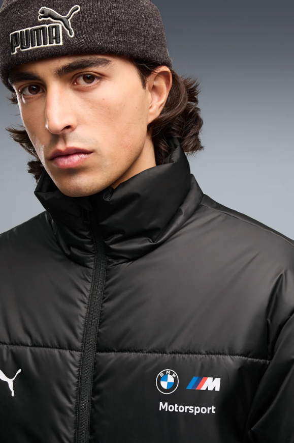 Куртка Чоловіча PUMA  BMW M Motorsport Essentials Padded Jacket Men  63731801 - Зображення №4