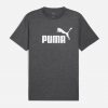 Футболка бавовняна довга чоловіча Puma Ess No. 1 Logo Heather Tee 68255001*SS25 - Зображення №2