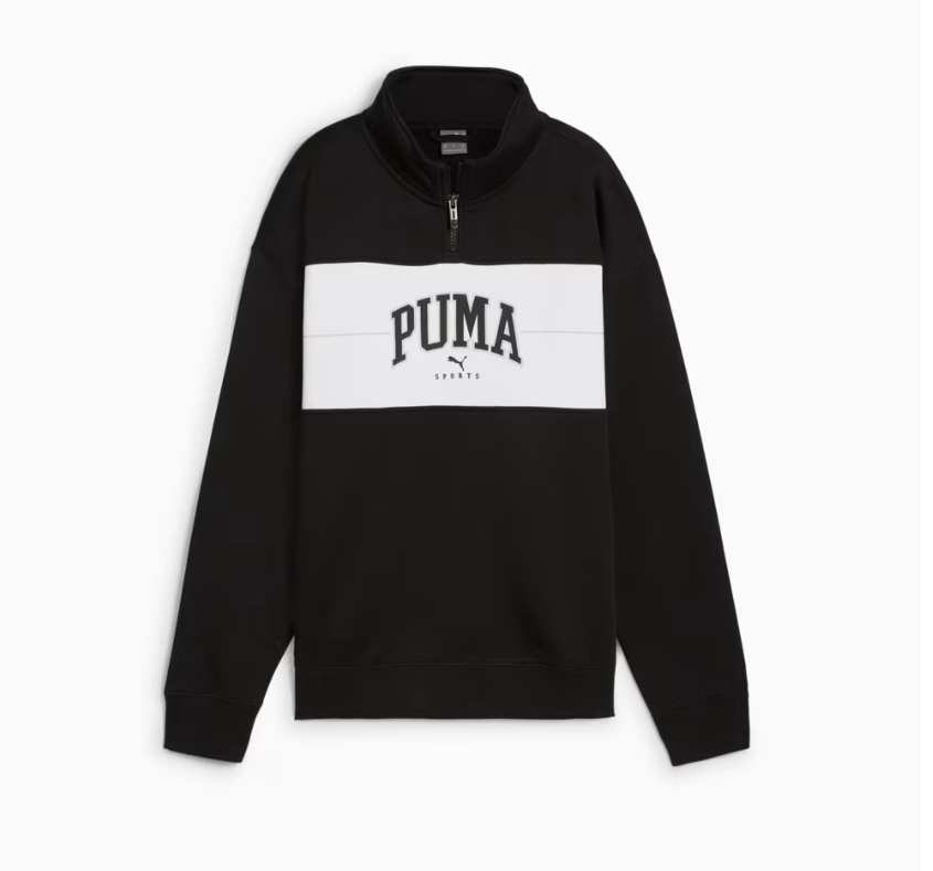 Лонгслів PUMA SQUAD Quarter-Zip Hoodie Women  68154301*AW25  - Зображення №5