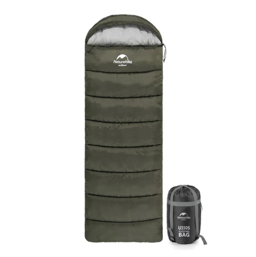 Спальник з капюшоном Naturehike (11°C), лівий U150 NH20MSD07-L - Зображення №2