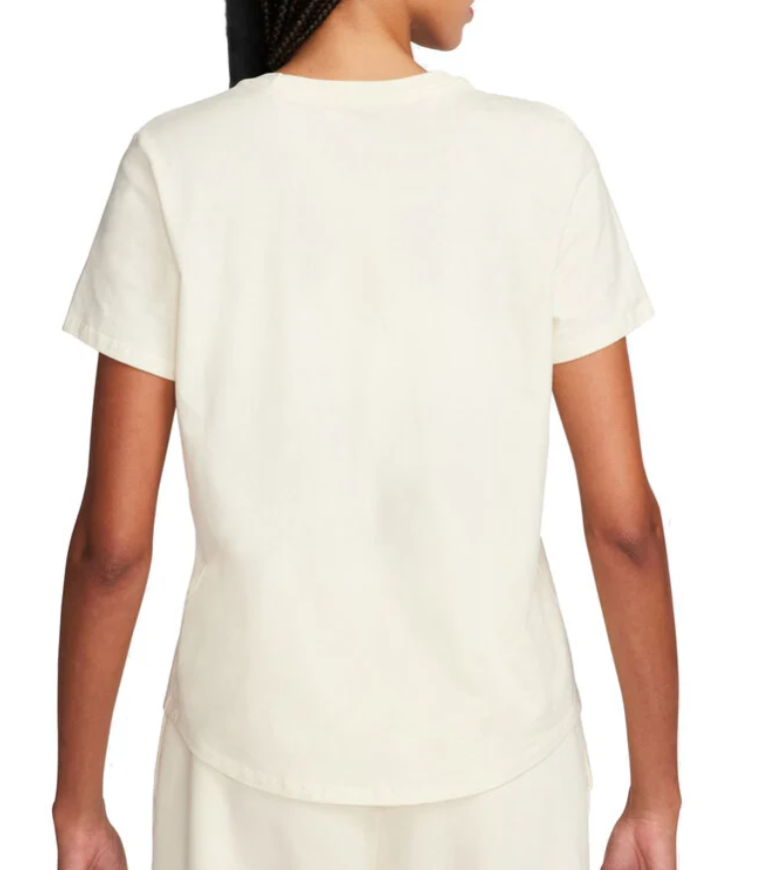 Футболка жіноча Nike Club Tee  DX7906-100 - Зображення №2