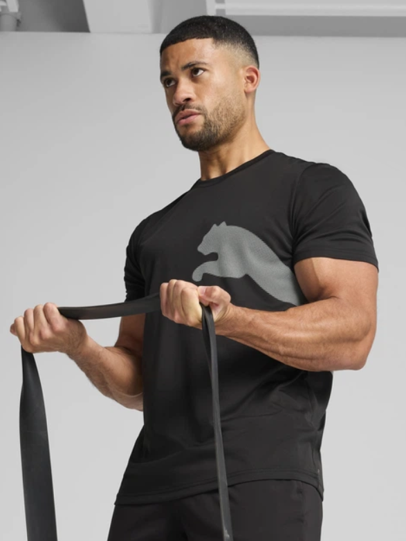 Футболка  чоловіча Puma Train All Day Big Cat 52672101 - Зображення