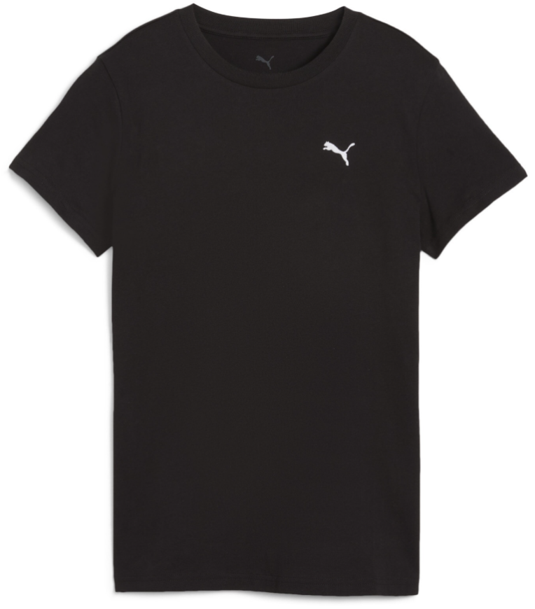Футболка жіноча Puma Ess Logo Tee Puma Black 68237401 - Зображення №2