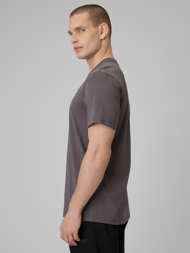 Футболка Чоловіча 4F  t-shirt regular з принтом  SHM2659 - Зображення №5