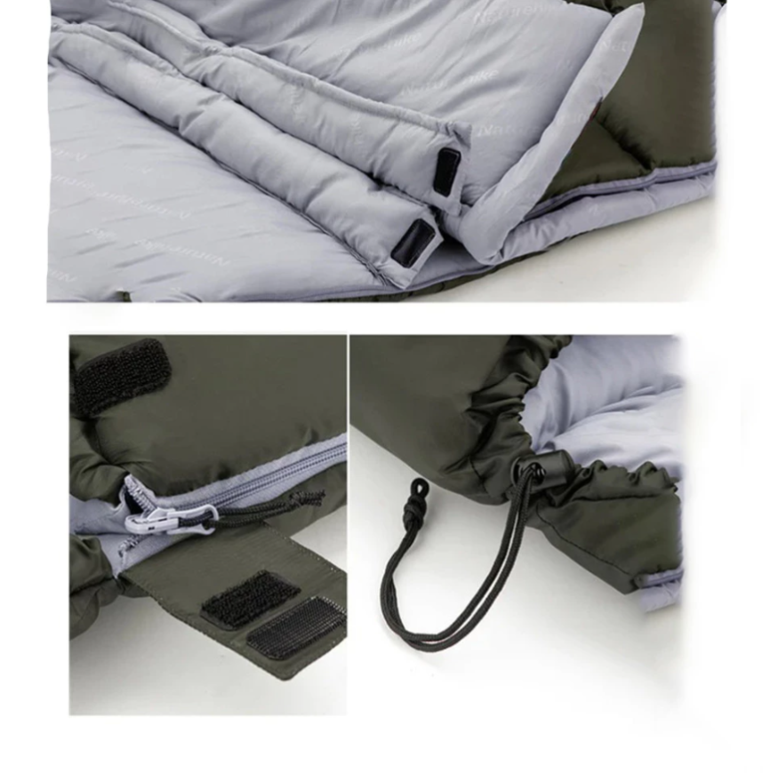 Спальник з капюшоном Naturehike (11°C), лівий U150 NH20MSD07-L - Зображення №3