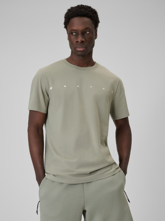 Футболка чоловіча 4F  regular fit  SHM2661 - Зображення