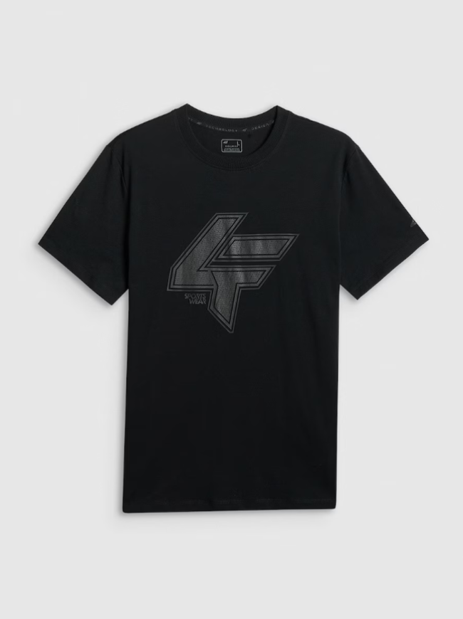 Футболка  чоловіча  4F  regular fit SHM2662 - Зображення №7