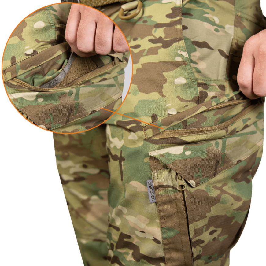 Брюки Camotec Герць 2.0 Twill Multicam 9130  - Зображення №8