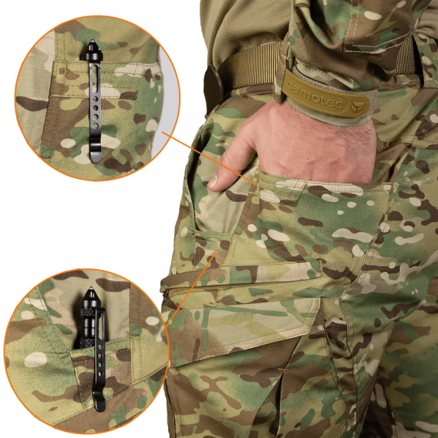 Брюки Camotec Герць 2.0 Twill Multicam 9130  - Зображення №7