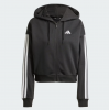 Джемпер жіночий ADIDAS Essentials 3-Stripes French Terry Full-Zip Hoodie  JE0052*SS25  - Зображення №4