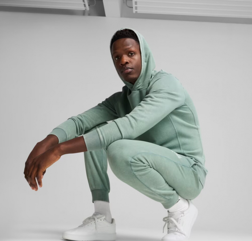 Худі чоловіче PUMA CLASS Hoodie Green Moon 68464130 - Зображення №2