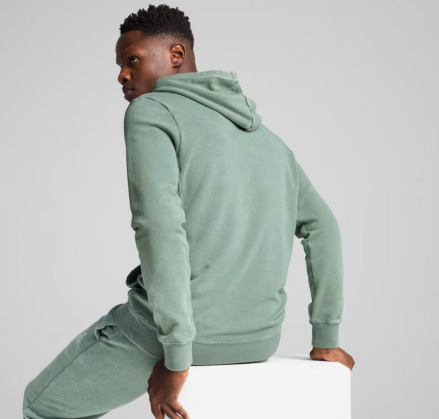 Худі чоловіче PUMA CLASS Hoodie Green Moon 68464130 - Зображення №4