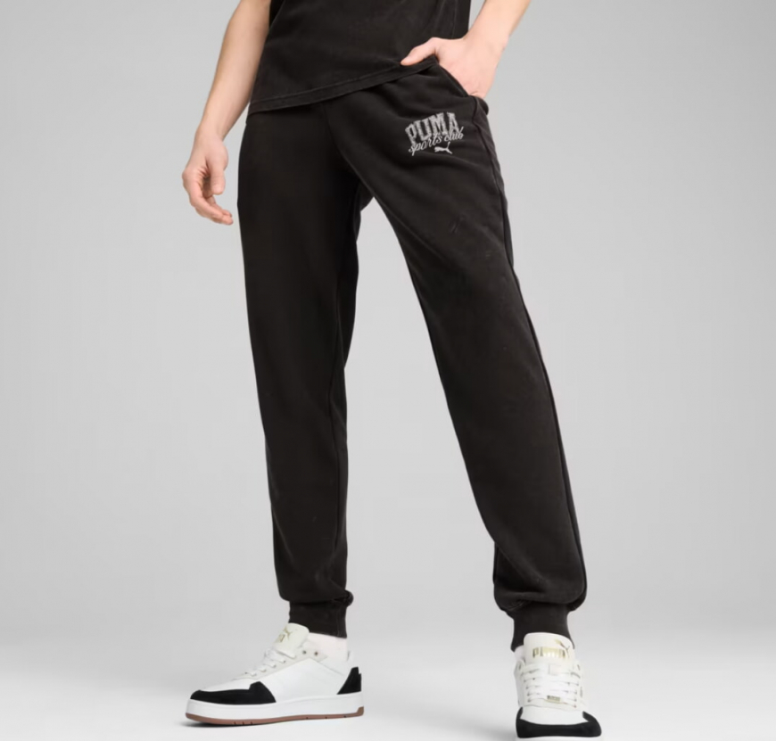 Брюки чоловічі  PUMA Class Washed Sweatpants Men 68464201 - Зображення