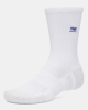 Шкарпетки Under Armour Performance Tech™ Unisex 3-Pack Crew Socks 1379515-101 - Зображення №2
