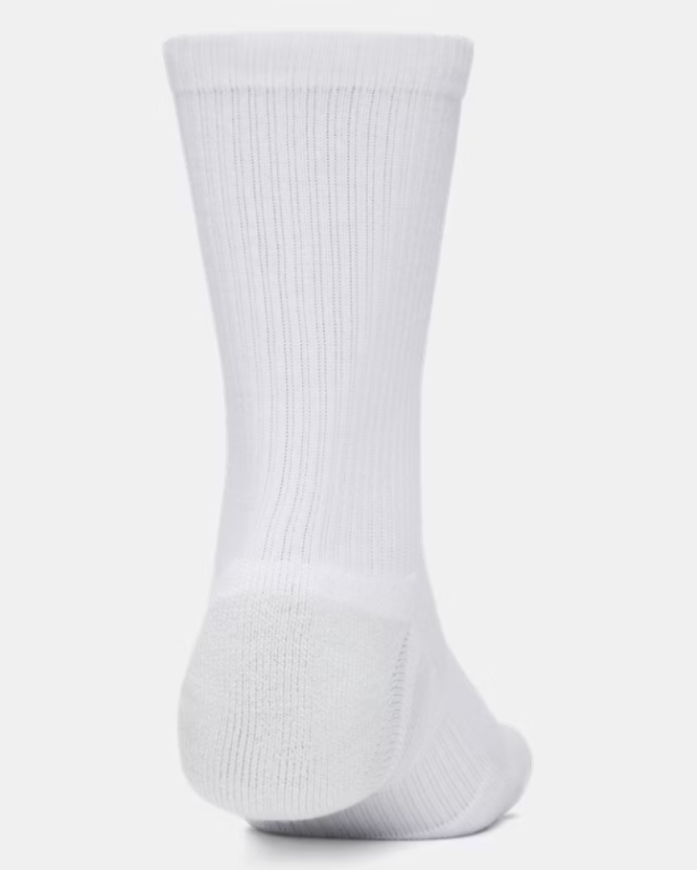 Шкарпетки Under Armour Performance Tech™ Unisex 3-Pack Crew Socks 1379515-101 - Зображення №3