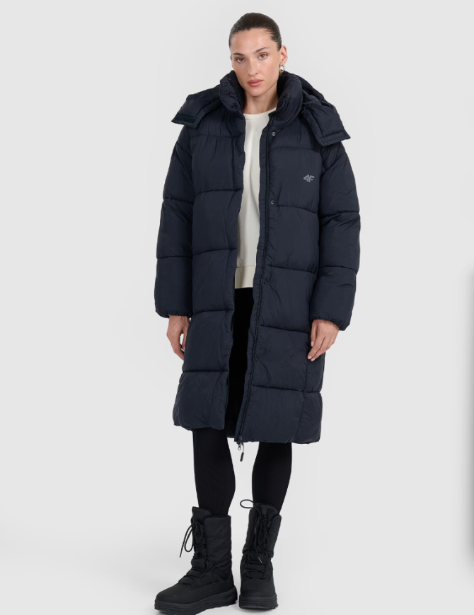 Куртка пальто жіноче 4F DJAF588 - Зображення №5