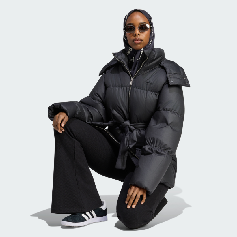 Куртка Пуховик жіночий ADIDAS  ESS DOWN MID-LENGTH  KT4238 - Зображення №3