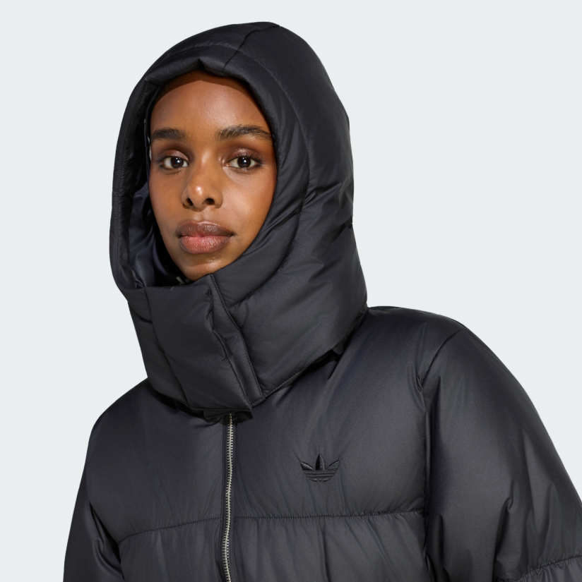 Куртка Пуховик жіночий ADIDAS  ESS DOWN MID-LENGTH  KT4238 - Зображення №4