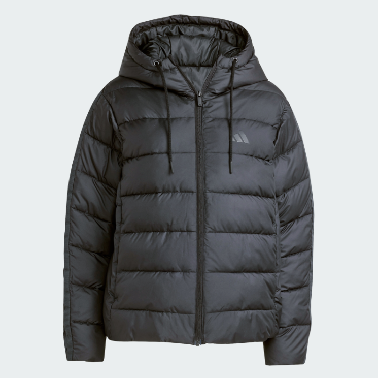 Куртка жіноча ADIDAS  Essentials CLIMAWARM 3-Stripes Synthetic Down Hooded  JX7814 - Зображення №6