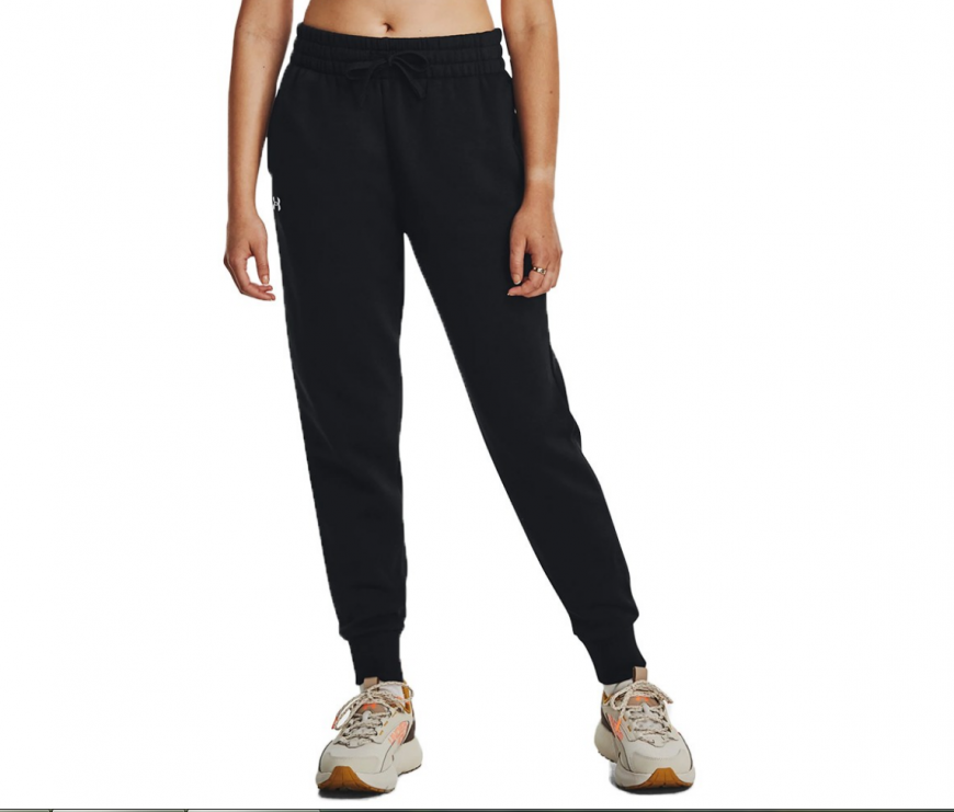 Штани жіночі Under Armour UA Rival Fleece Jogger 1379438-001*AW25  - Зображення